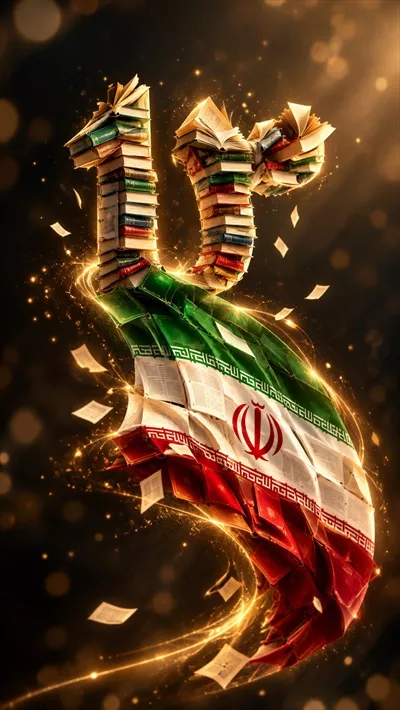 عکس روز دانش آموز مبارک و گرامیداشت دانش آموزان در مدارس ایران