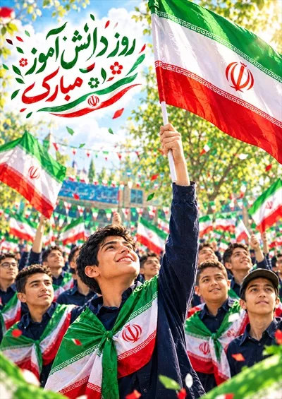 عکس گرامیداشت روز دانش آموز و تقدیر از دانش آموزان در مدارس