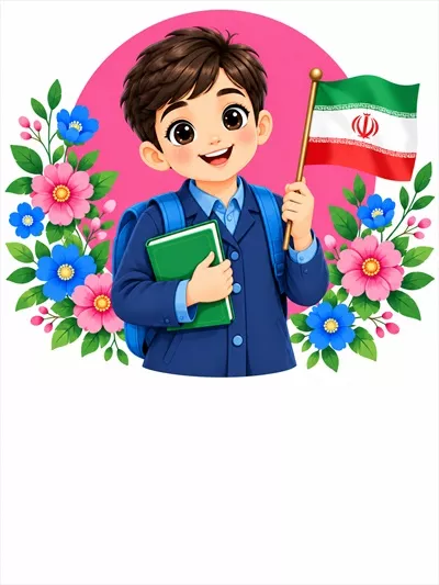 عکس پوستر دانش آموزی روز دانش آموز با محتوای آموزشی و سرگرم کننده