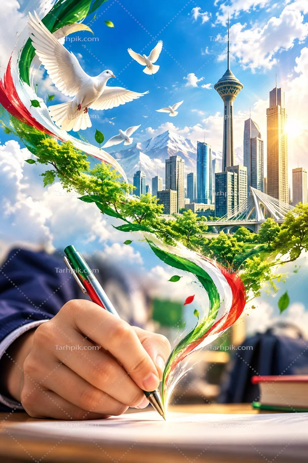 عکس پوستر فرهنگی دانش آموزان با تأکید بر ارزش های آموزشی و اجتماعی