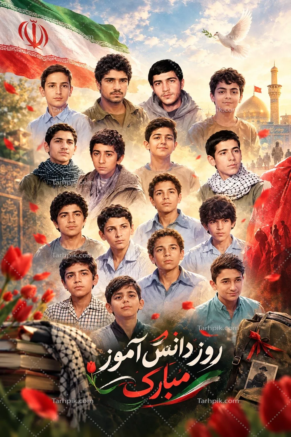 عکس پوسترهای متنوع و جالب برای روز دانش آموز