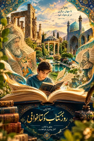 عکس روز کتاب و کتابخوانی و نقش آن در فرهنگ جامعه