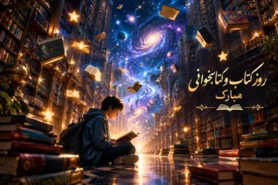 عکس پوستر روز کتاب و کتابخوانی برای افزایش آگاهی
