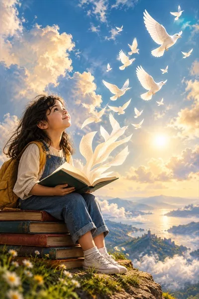 عکس پوستر گرامیداشت روز کتاب و کتابخوانی با پیامهای الهامبخش