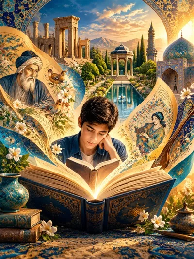 عکس پوستر گرامیداشت کتاب و کتابخوانی برای ترویج فرهنگ مطالعه