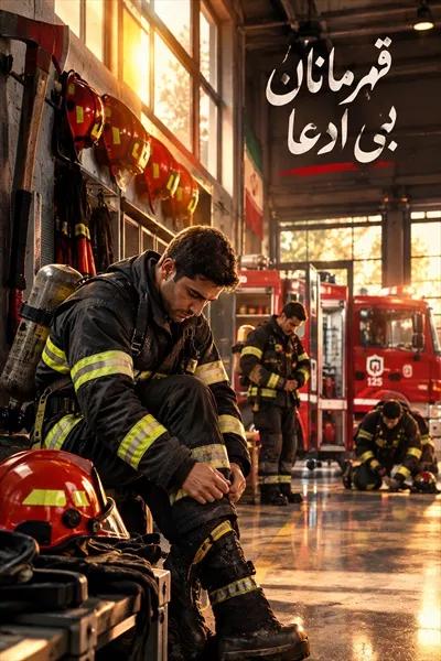 عکس روز آتش نشان قهرمانان بی ادعا