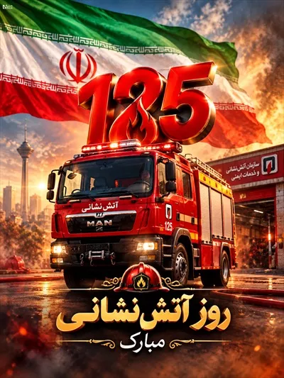 عکس روز آتش نشان 125