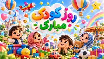 عکس روز جهانی کودک مبارک: جشنواره ای برای شادی کودکان