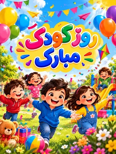 عکس روز جهانی کودک مبارک: حمایت از آینده کودکان