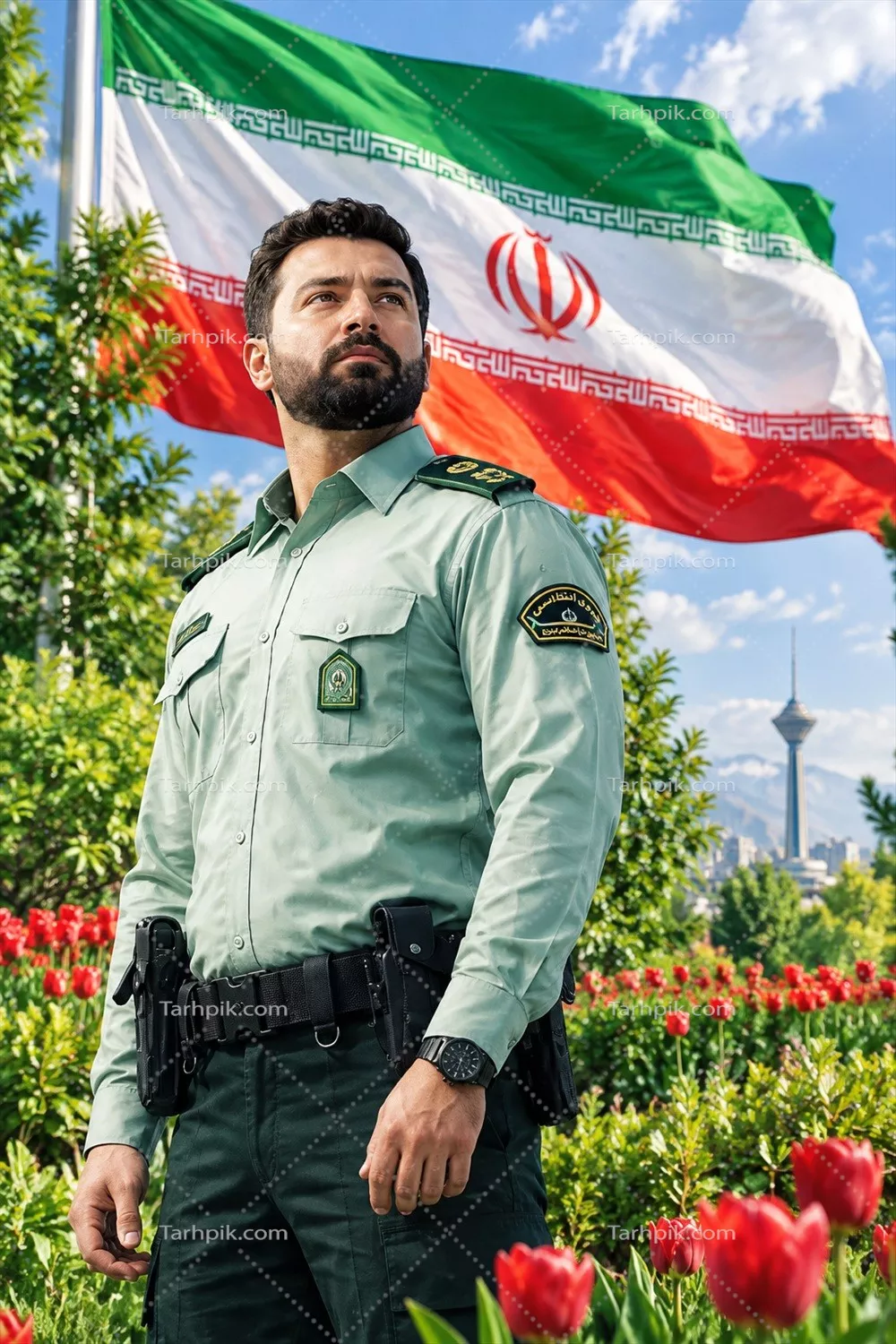 عکس هفته انتظامی مبارک: نقش پلیس در حفظ نظم و امنیت اجتماعی