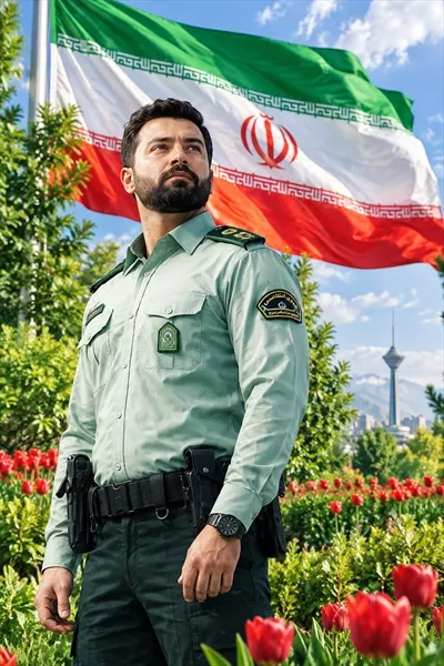 عکس هفته انتظامی مبارک: نقش پلیس در حفظ نظم و امنیت اجتماعی